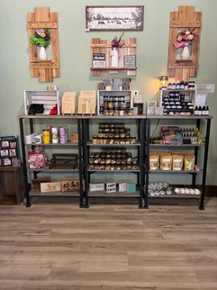 Games, Bath items, Soaps, Magnesium lotion 