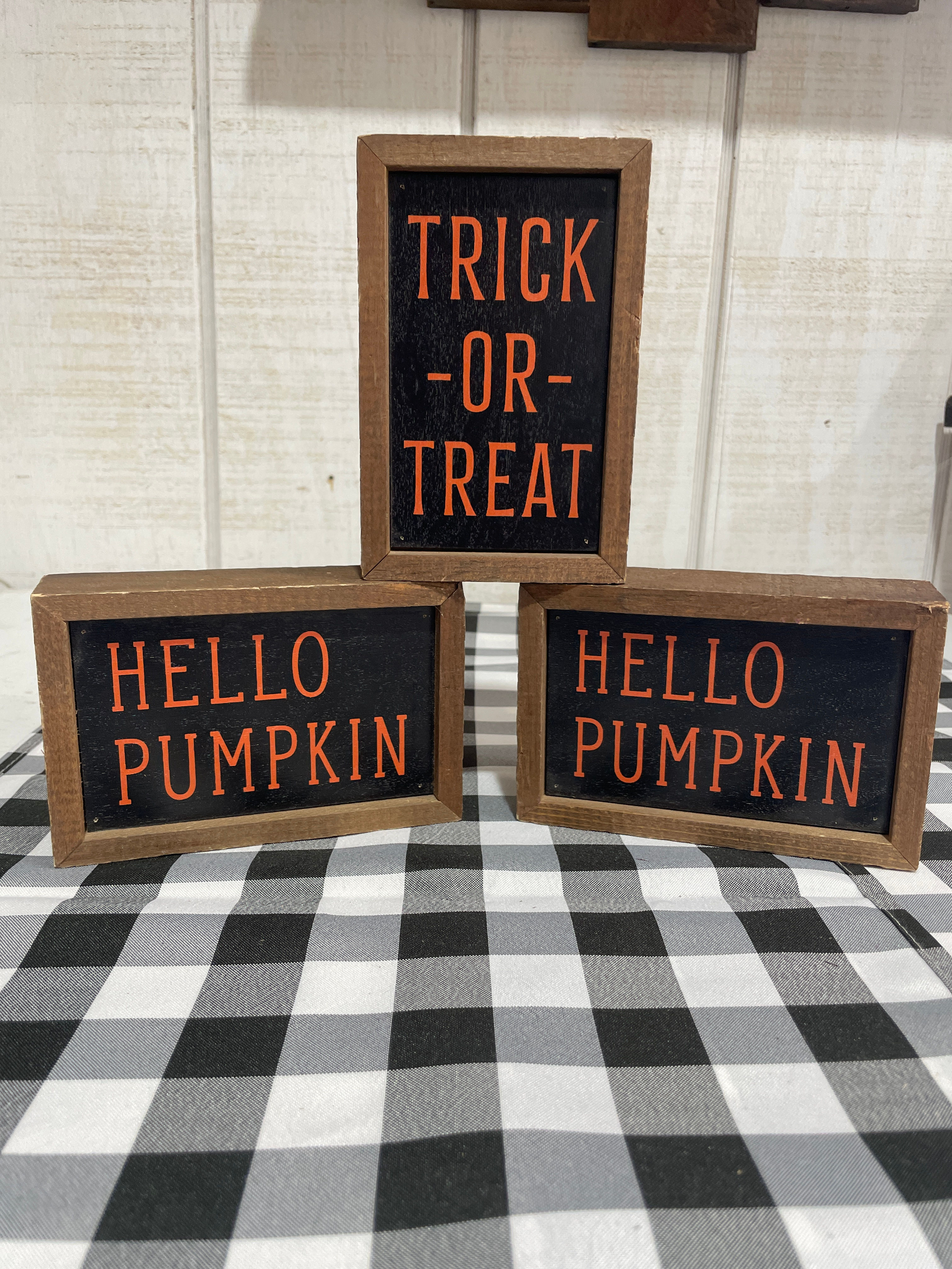 Fall Mini Signs