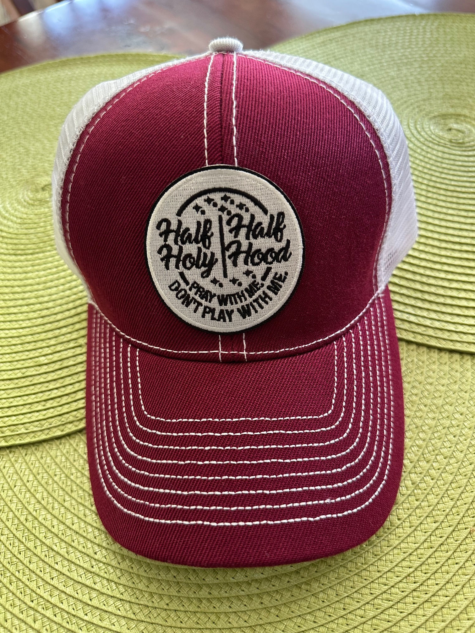 Hat/Half Holy Half Hood  Sassy but Classy Designs