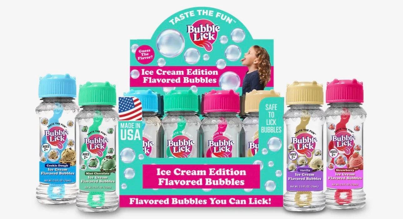 BubbleLick Flavored Bubbles (Ice Cream)  The Snug Peanut