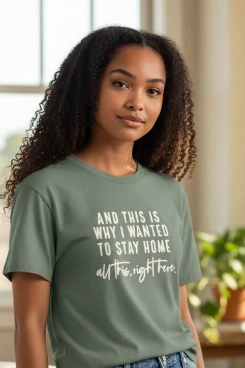 Tshirt/Med/hthrgreen/And this is why Sassy but Classy Designs