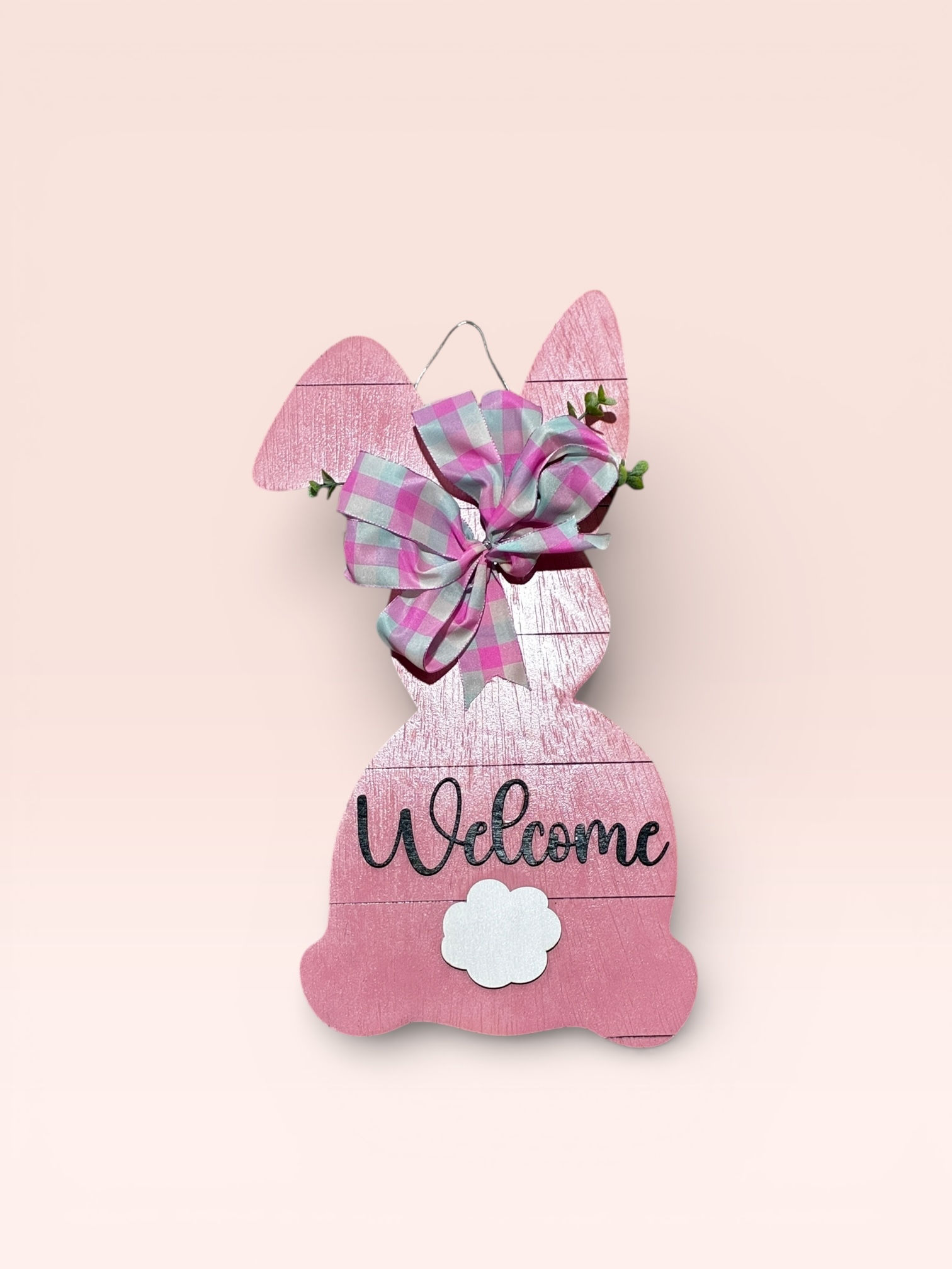 Welcome Bunny - Easter Door Hanger