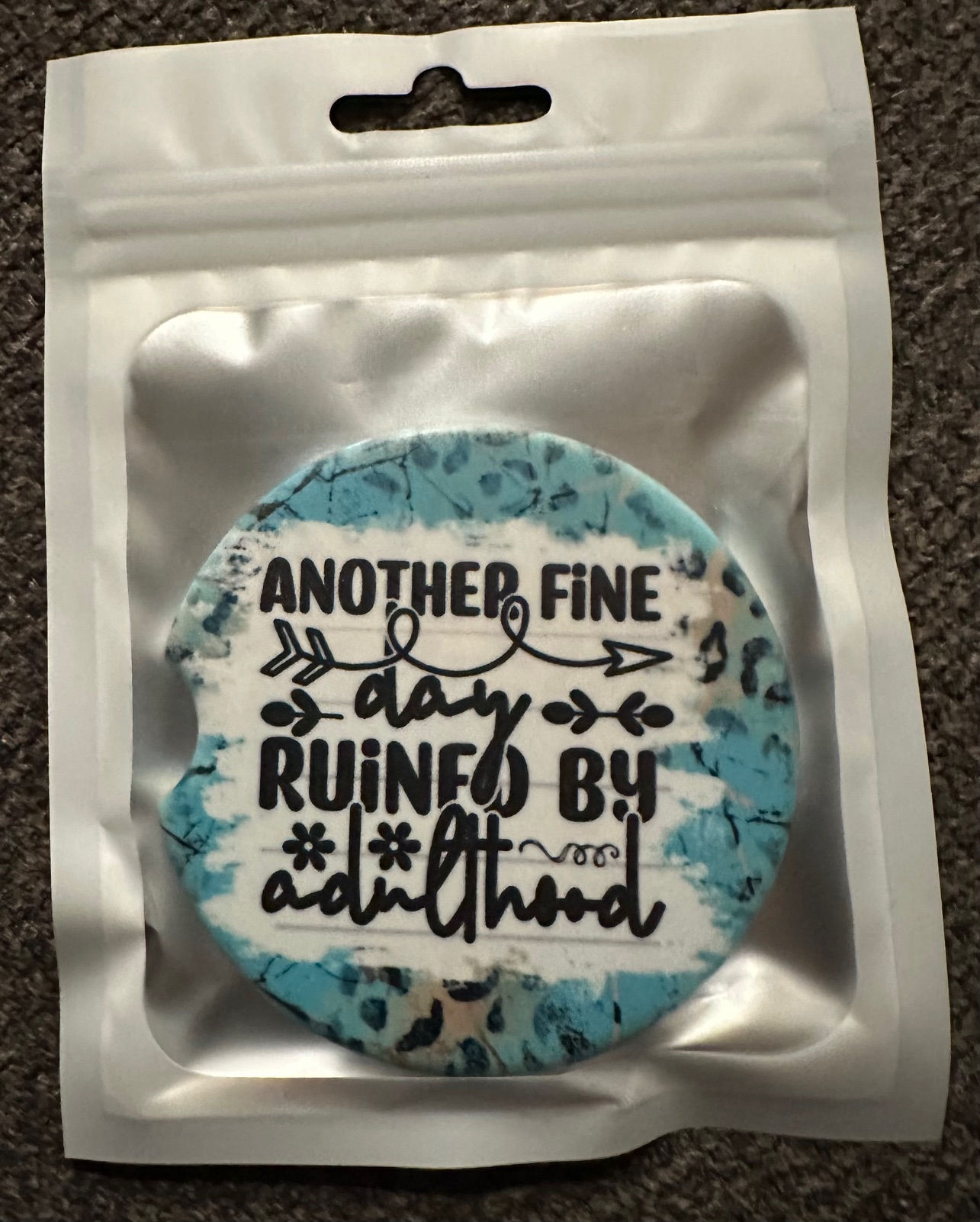 Ceramic Car Coaster - Another Fine Day Sassy but Classy Designs