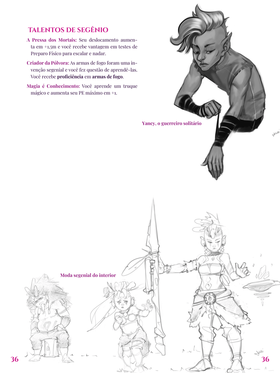 Página com informações do Legado Segênio.