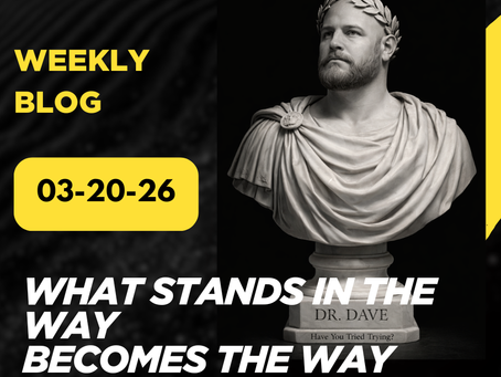 What Stands in the Way becomes the Way