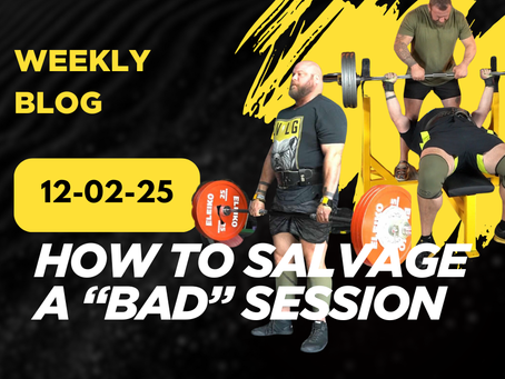 How to Salvage a "bad" Session