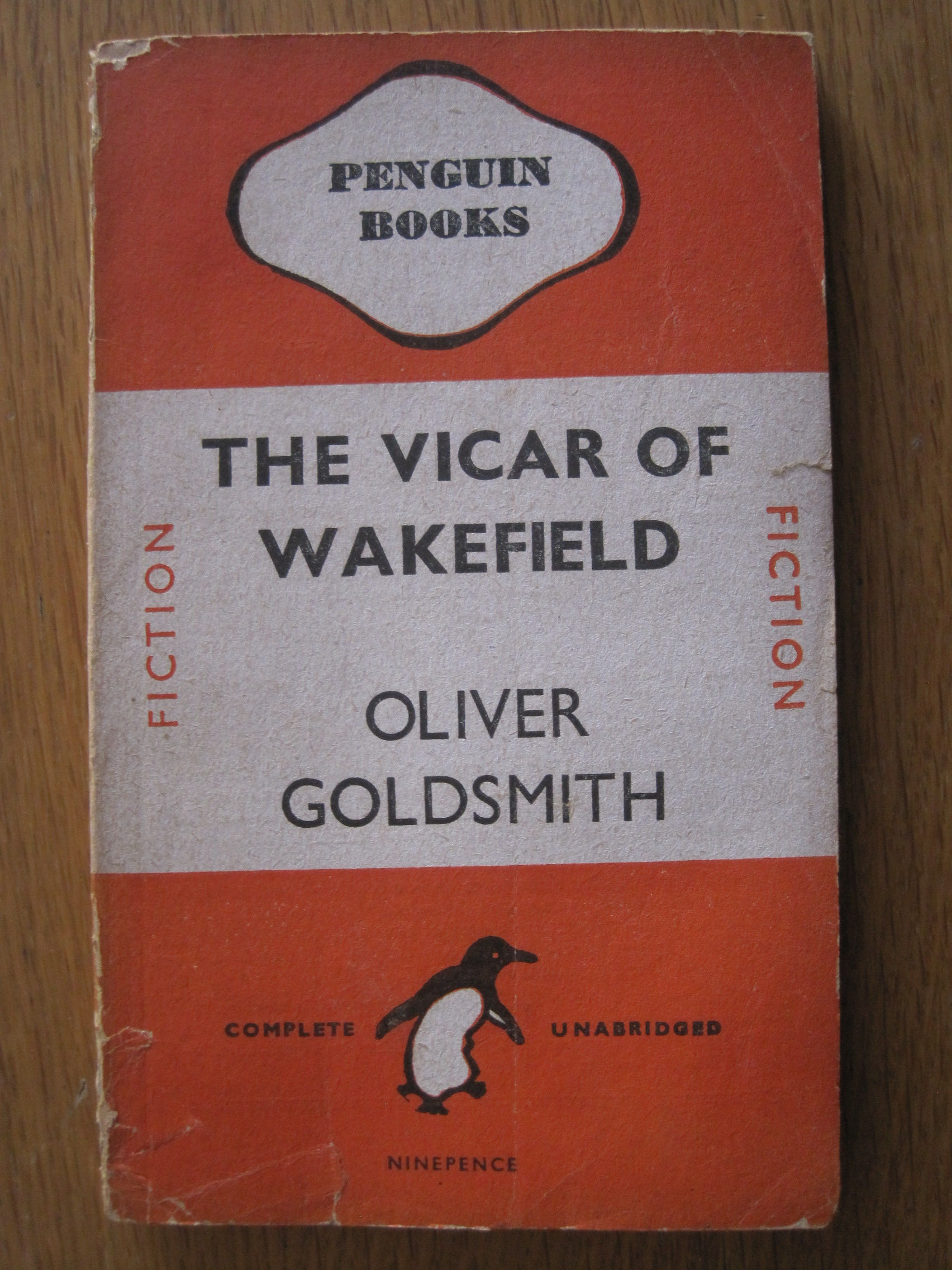 The Vicar of Wakefield  by  Oliver Goldsmith
