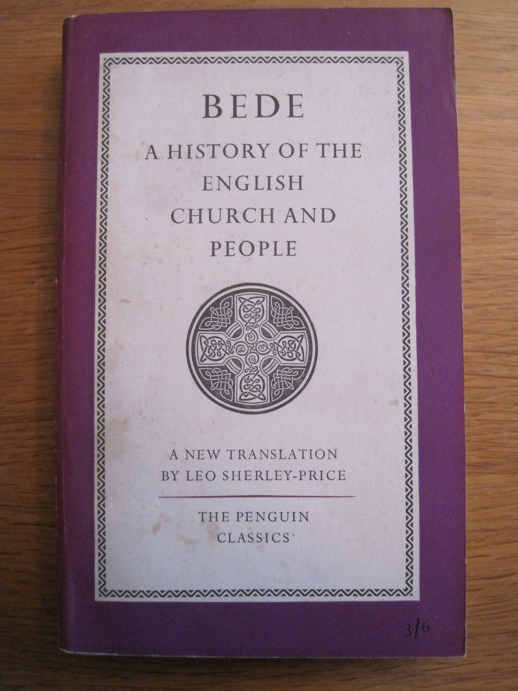 A History of the English Church and People  by  Bede  (Trans: Leo Sherley-Price)