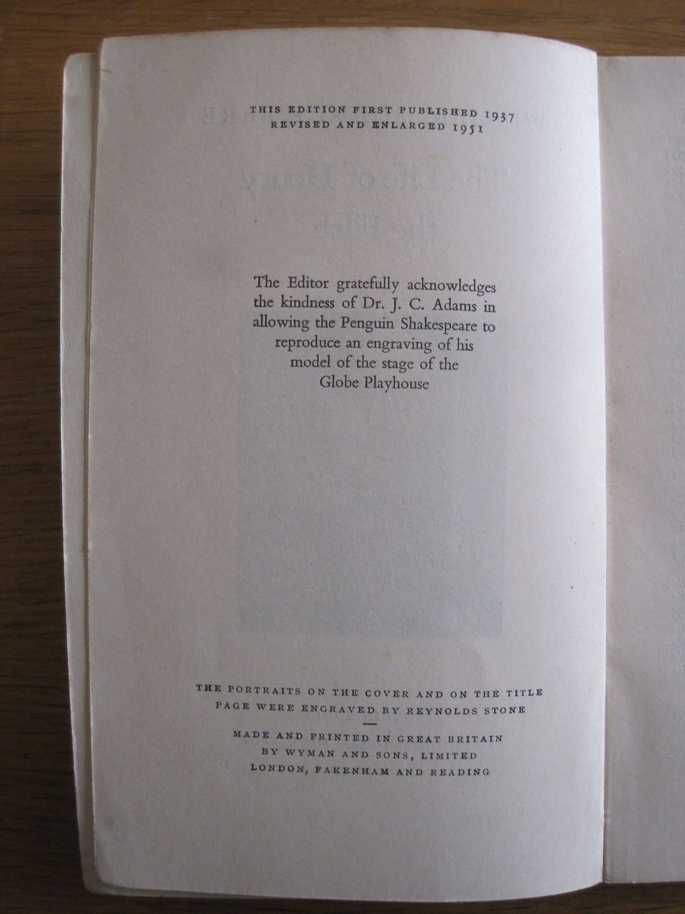 Thumbnail: The Penguin Shakespeare: Henry the Fifth   Editor: G. B. Harrison