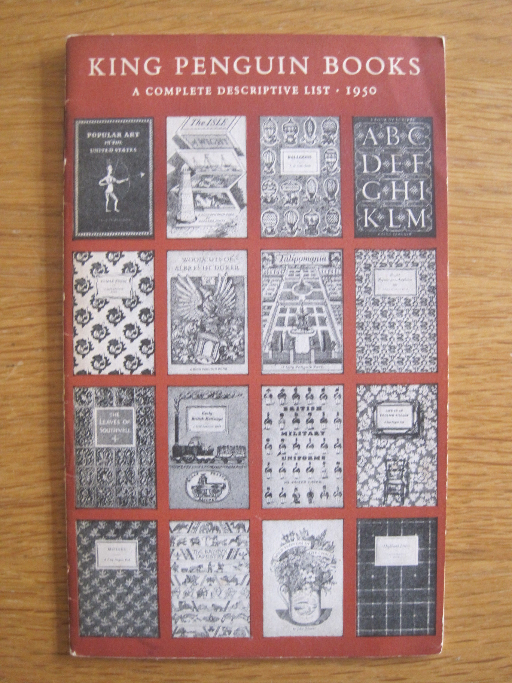 King Penguin Books  A Complete Descriptive List - 1950
