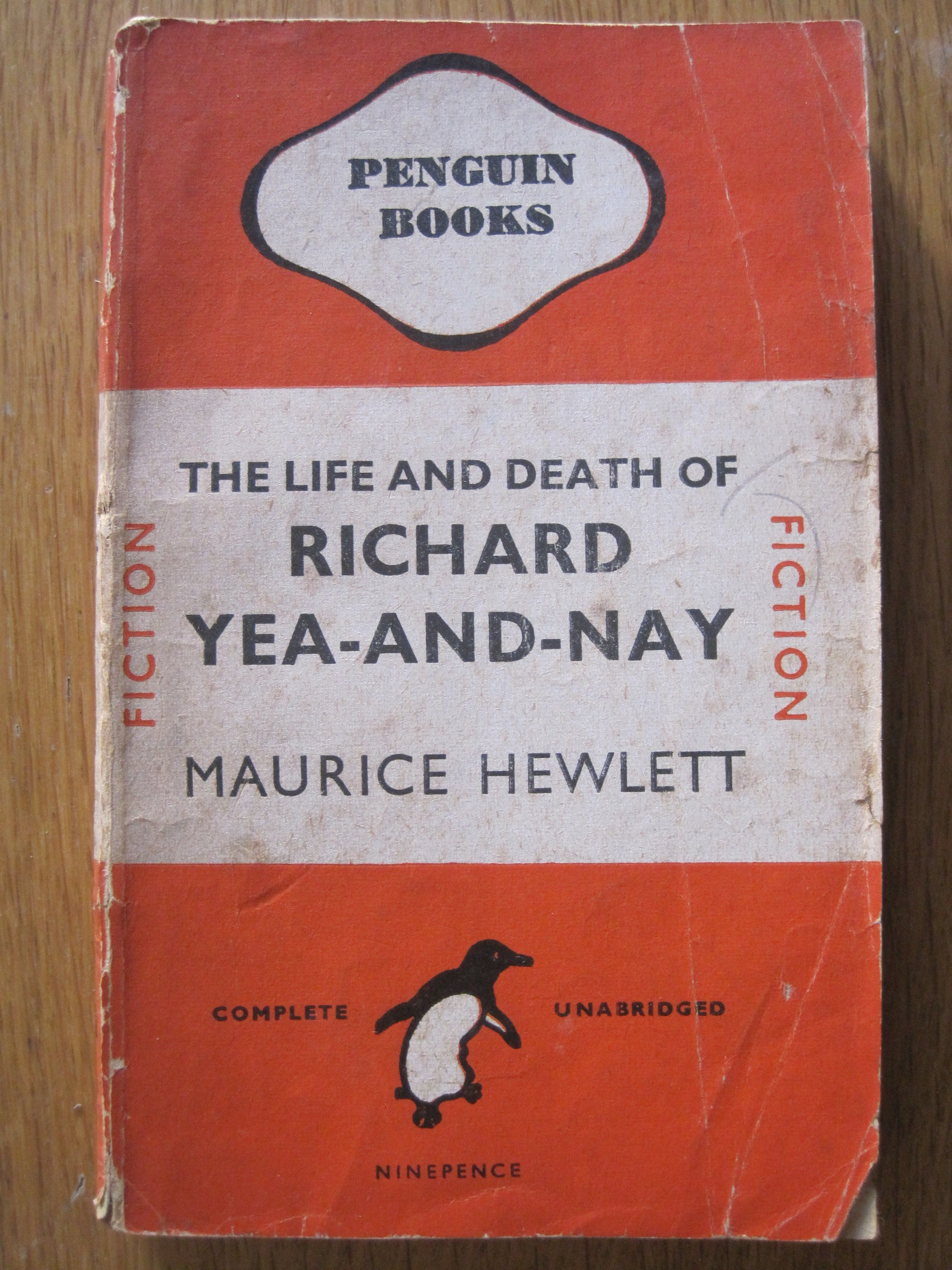 Richard Yea-and-Nay  by  Maurice Hewlett