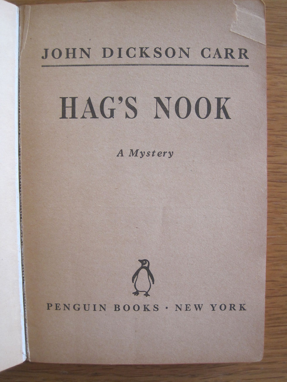 Thumbnail: Hag's Nook  by  John Dickson Carr