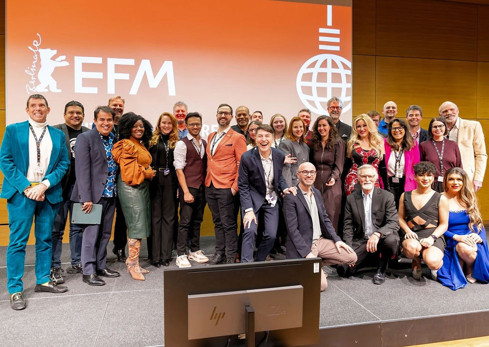 Participants selected to pitch at Largo AI's Pitch Perfect event at the European Film Market 2025