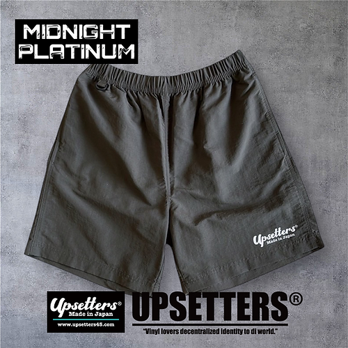 “MIDNIGHT PLATINUM” Nylon Shorts(Olive)