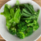 Steamed Mixed Greens (100g)