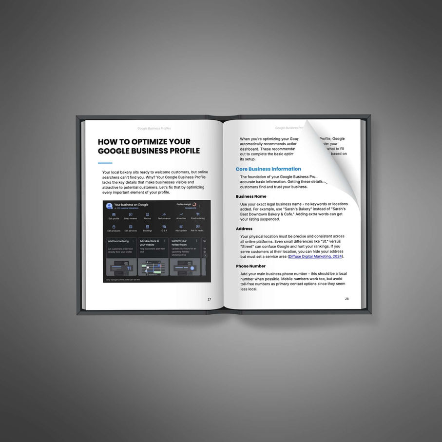 Google Business Profiles - eBook