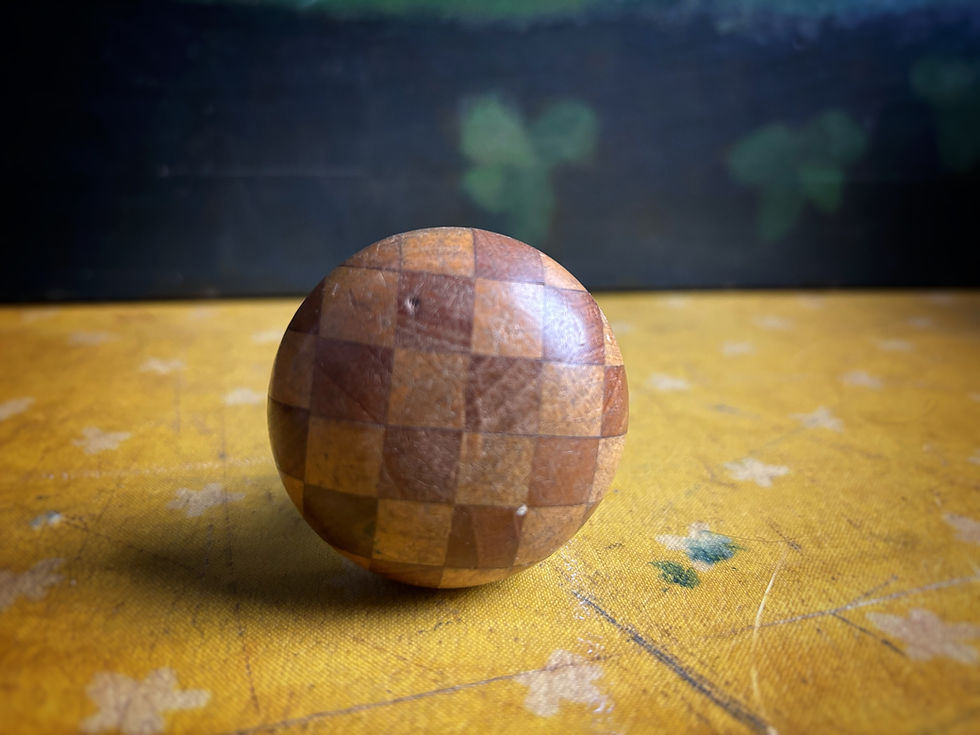 Thumbnail: Tunbridge Ware Darning Mushroom 