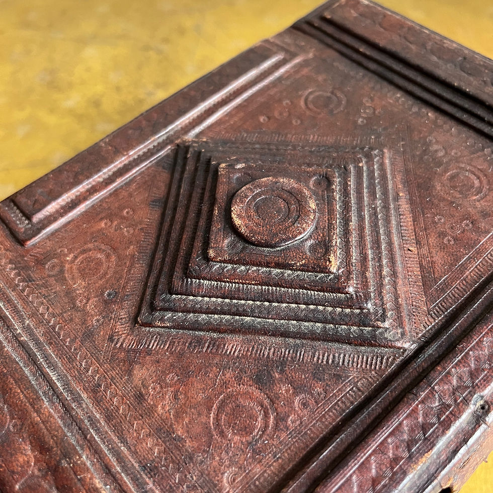 Thumbnail: Tooled Leather Chest 