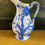 Thumbnail: Thomas Dimmock Blue & White Handpainted Jug 