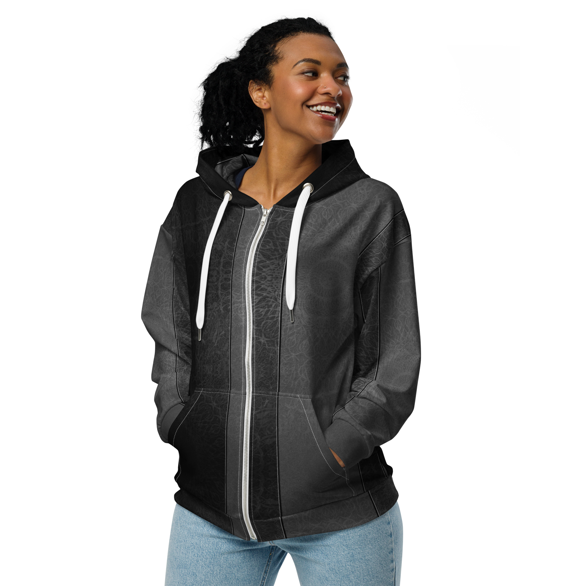 11|Ω26 GraphInk zip hoodie For All