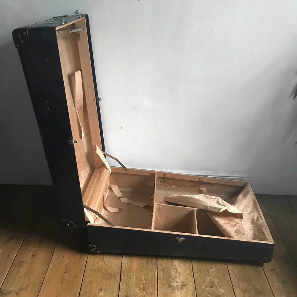 Thumbnail: 1920’s Large Vintage Globe Trotter Cabin Trunk