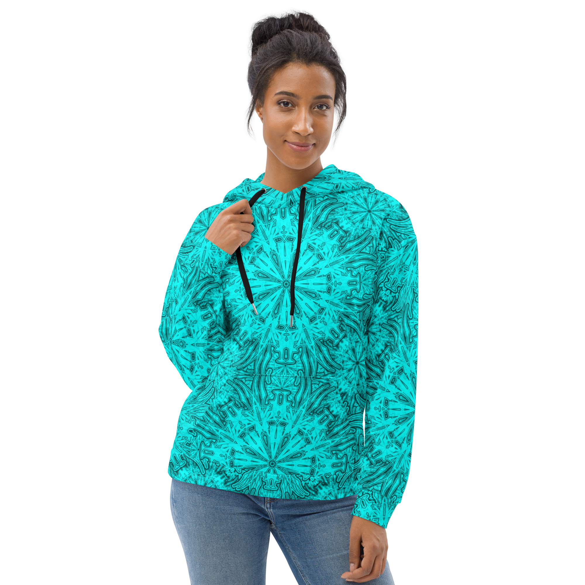 1PΩ26 OS Teal For All Hoodie