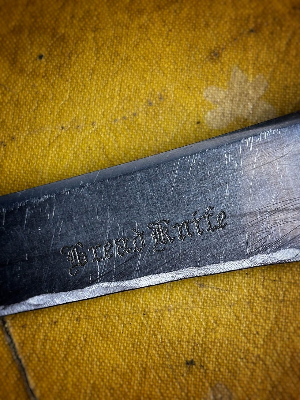 Thumbnail: Antique Carved Bread Knife