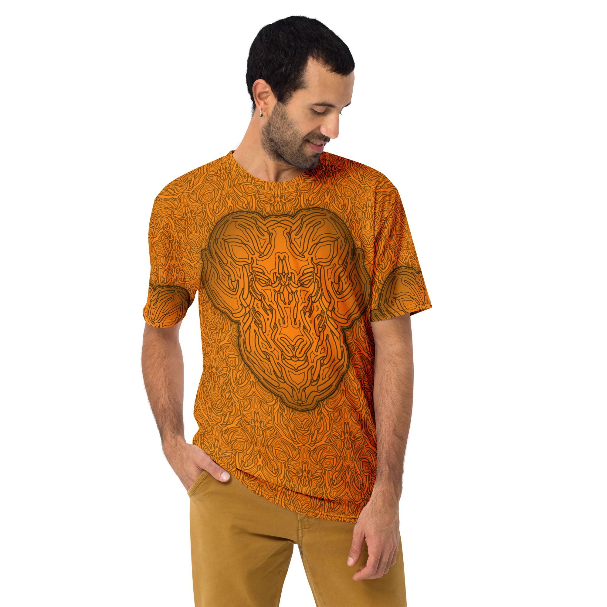 Aries 1Ñ26 OS Yellow Men's t-shirt