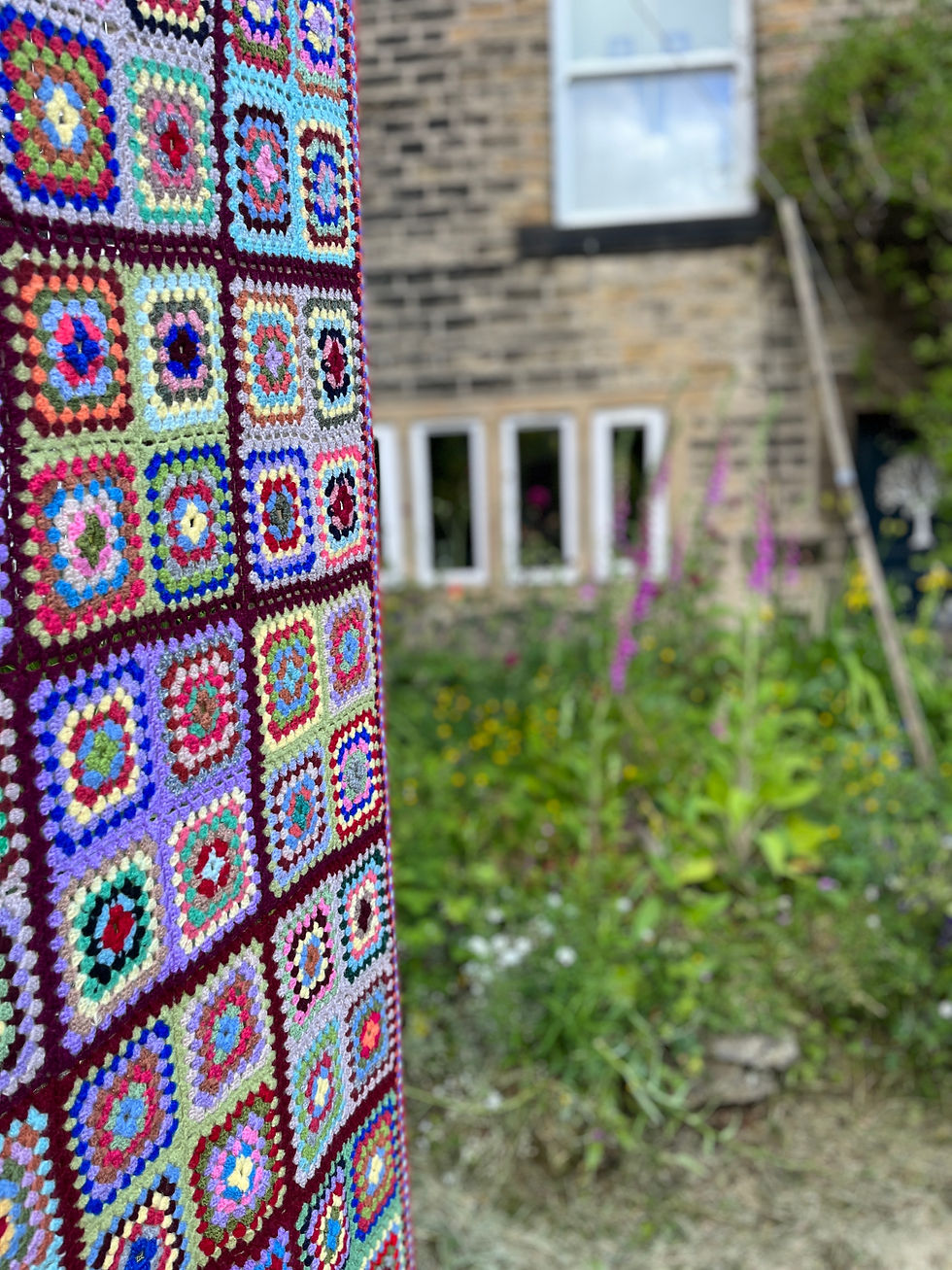 Thumbnail: Vintage Crochet Blanket 