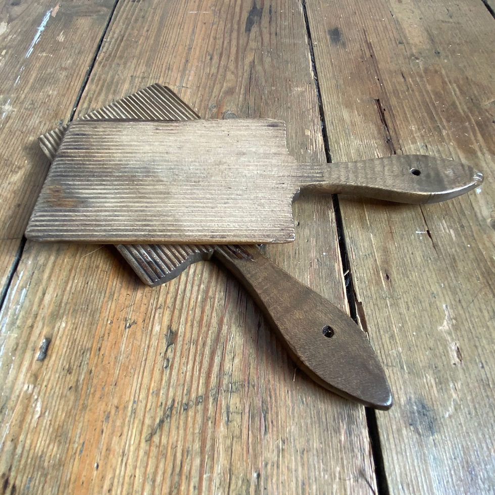 Thumbnail: Pair Of Antique Butter Pats