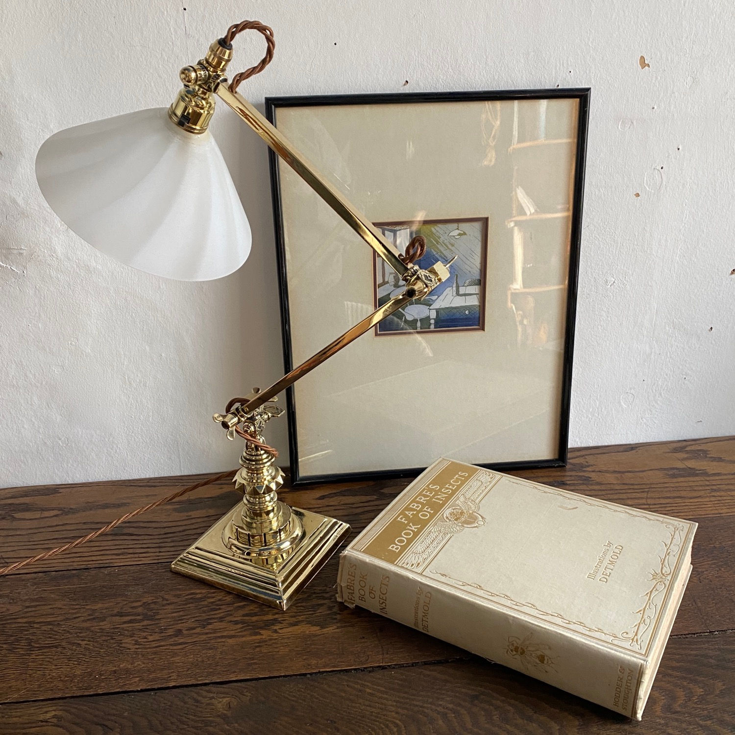 Edwardian Reading Lamp 