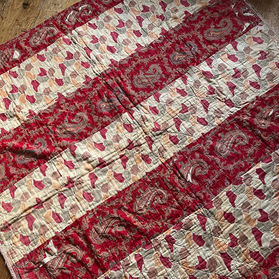 Thumbnail: Antique Paisley Quilt 