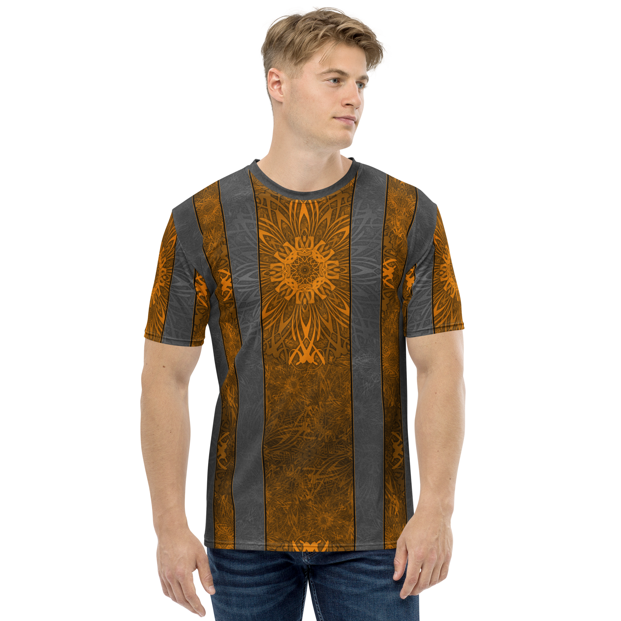 24|26b SpectruGraph Goldenrod Men's T-shirt