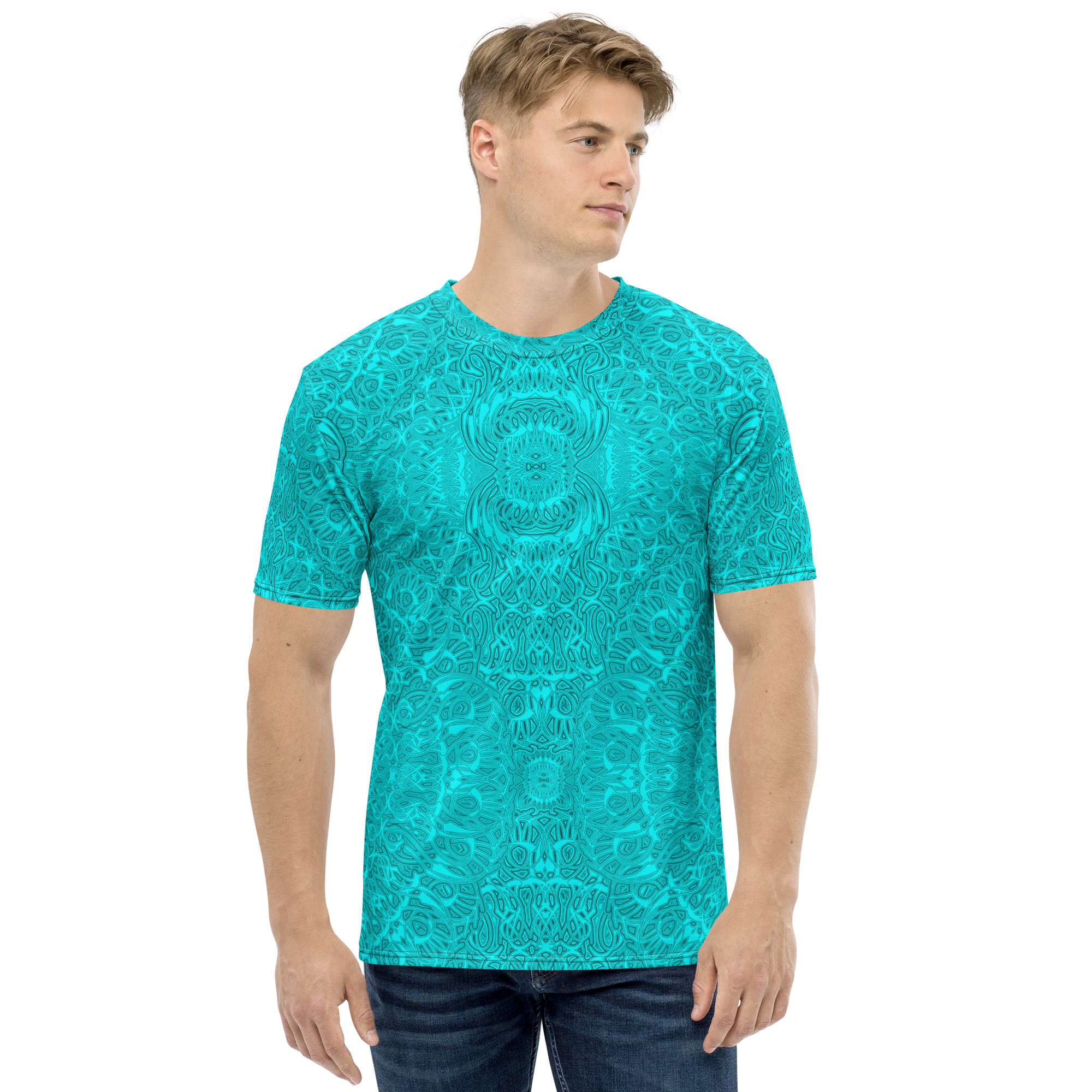11OΩ26 OS Teal Men's T-shirt