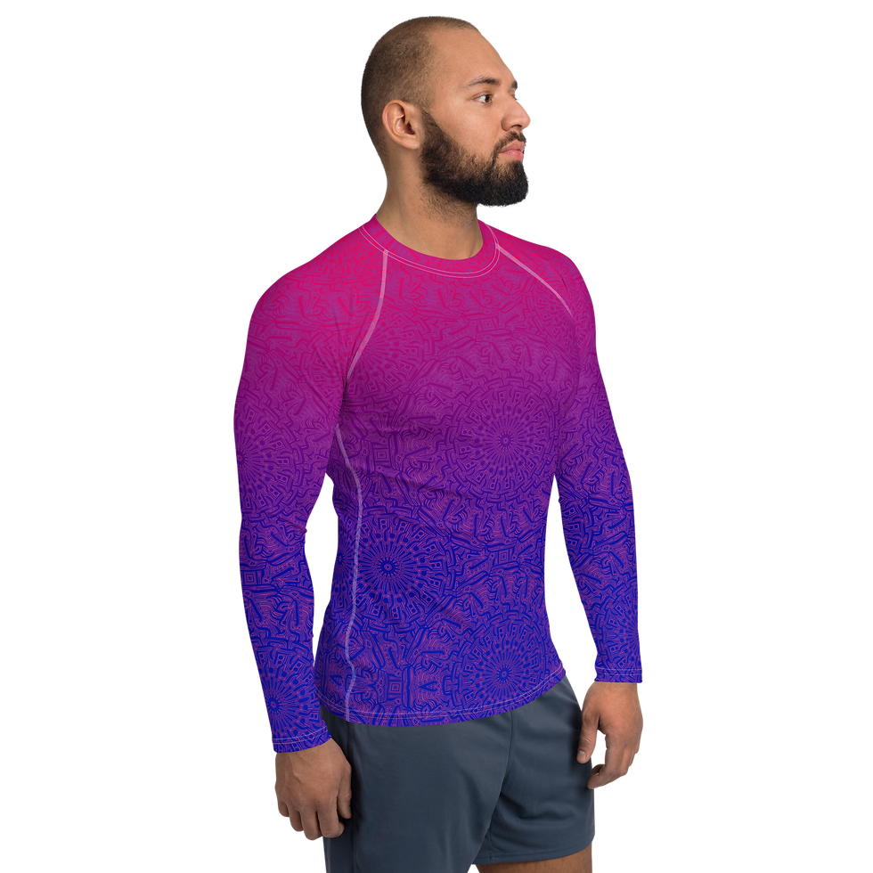 Thumbnail: Bisexual Pride Men's Sun Guard