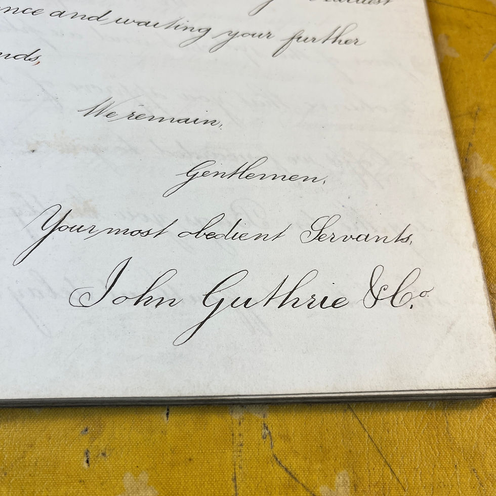 Thumbnail: Antique Handwritten School Book with Maps 1867