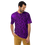 Thumbnail: 320Ω24 Estampado Violeta Men's T-shirt