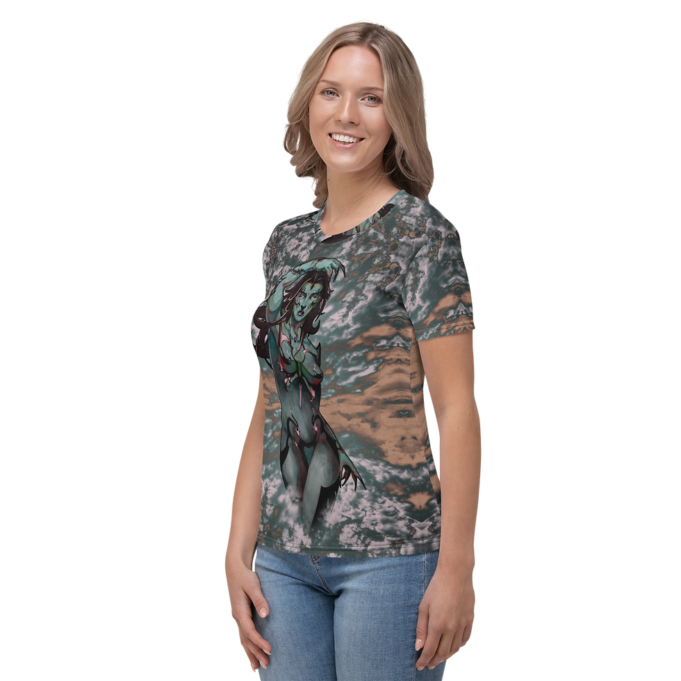 Thumbnail: Thrieslyn V1 Women's T-shirt