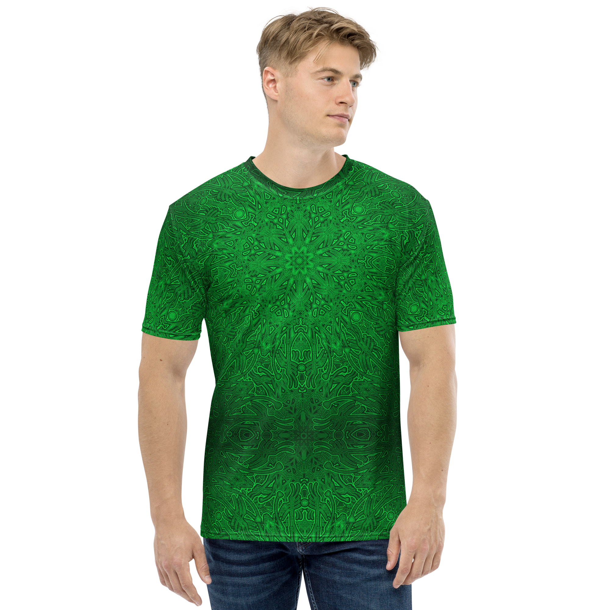 1C1824 Spectrum Emerald Men's t-shirt