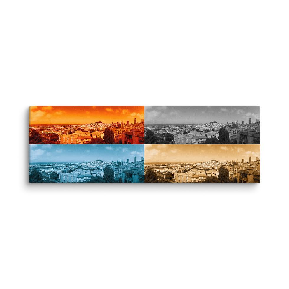 Thumbnail: 368. Coit Tower II 4Worlds II Canvas