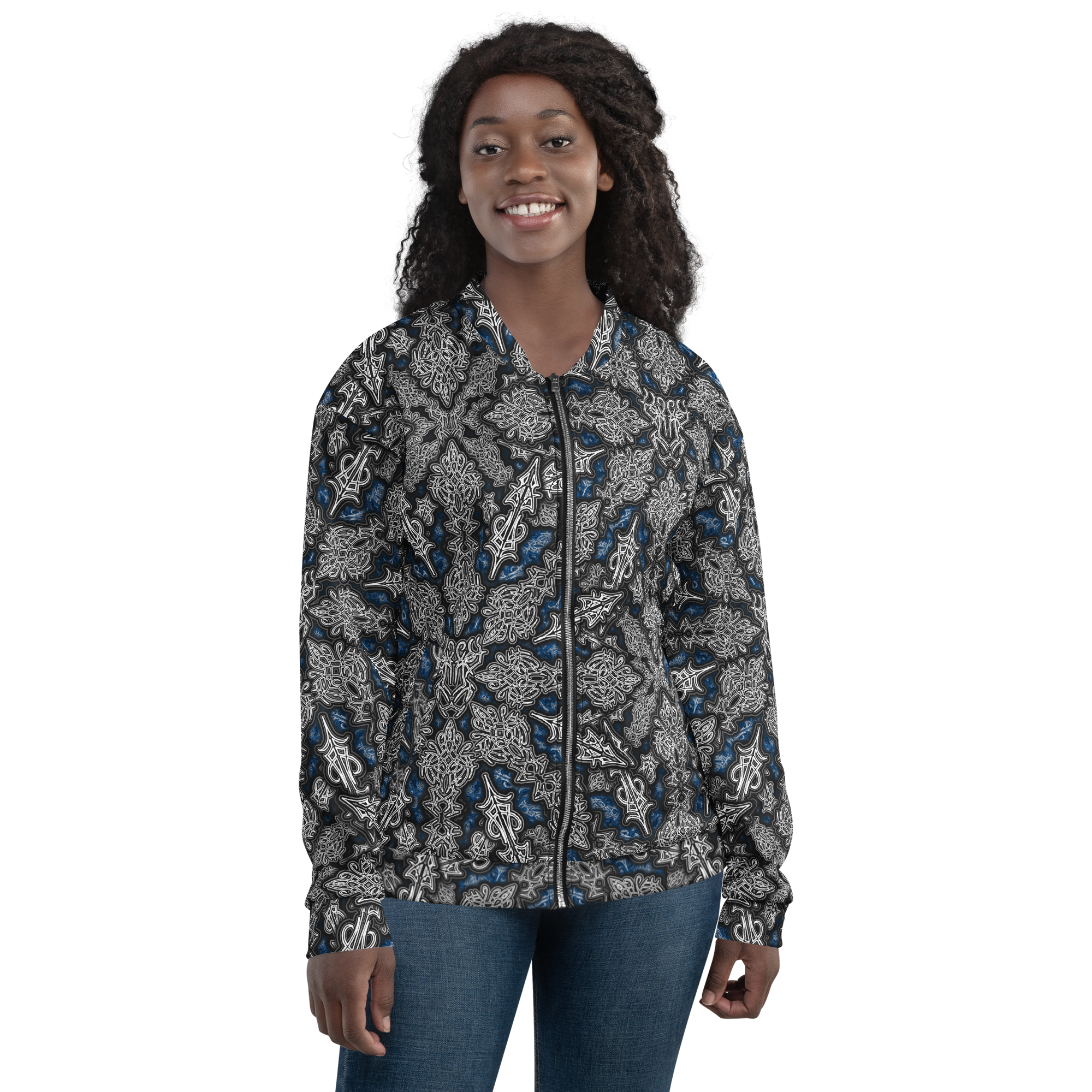 1P1623 Lion Crest OF Hydrangea Jacket For All