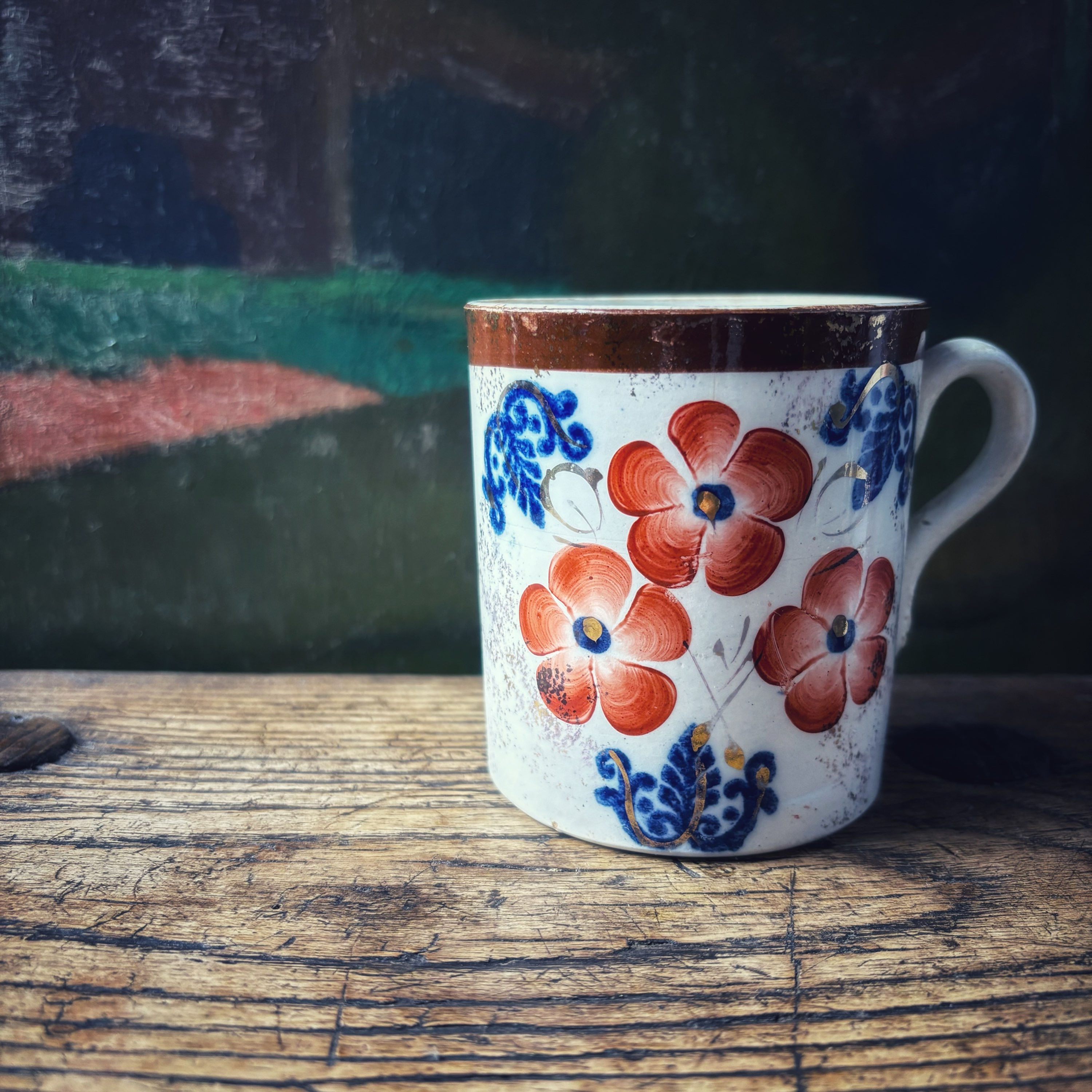 19thC Ironstone Mug 