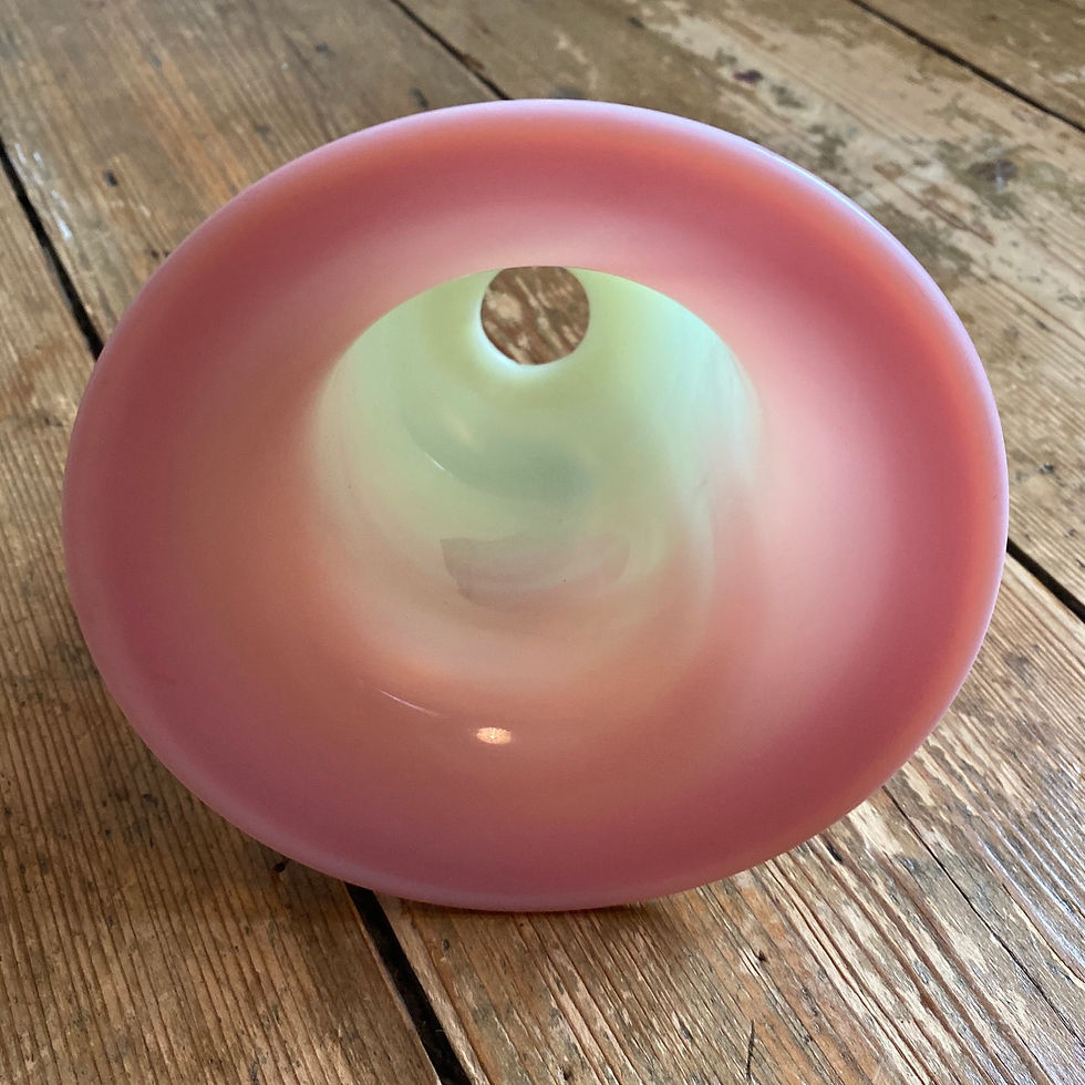 Burmese Glass Shade