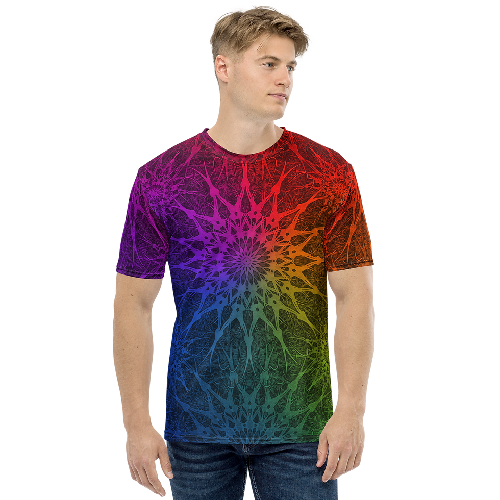 6B25 Spectrum Cosmos Men's t-shirt