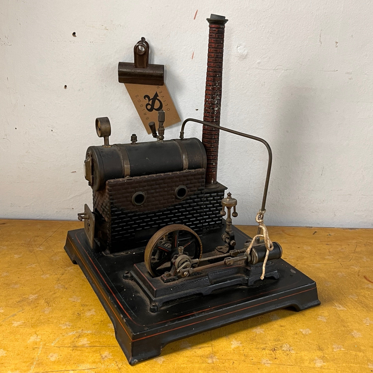Antique D&C Stationary Steam Engine