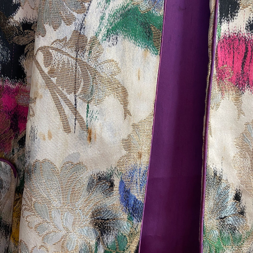 Thumbnail: Vintage Silk Jacket 