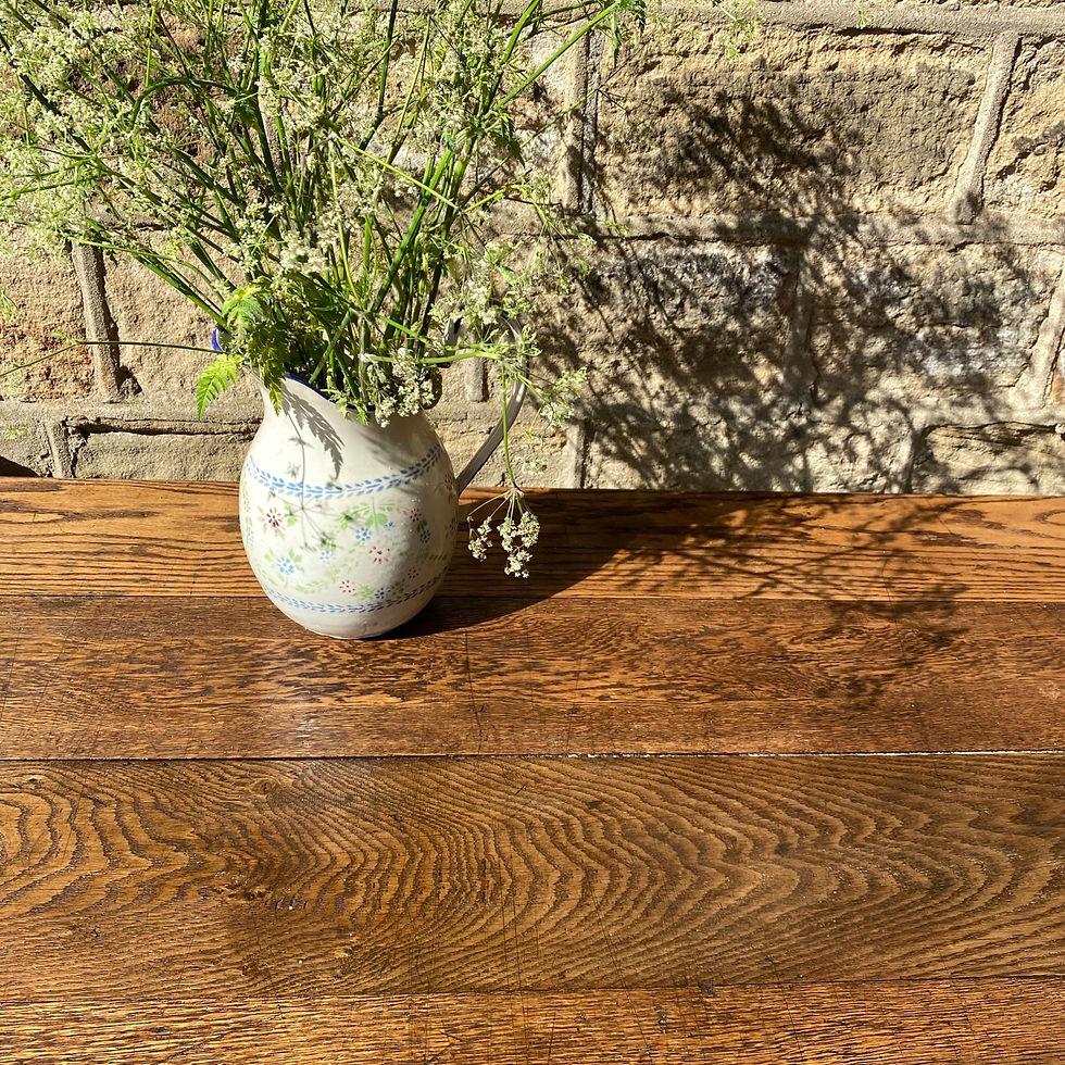 Thumbnail: Oak Trestle Table 