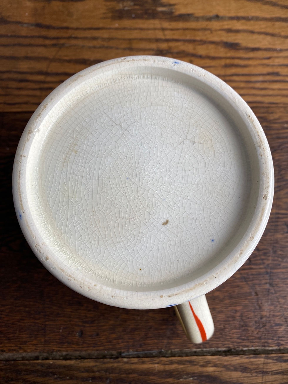 Thumbnail: Large 19th C Gaudy Welsh Tankard