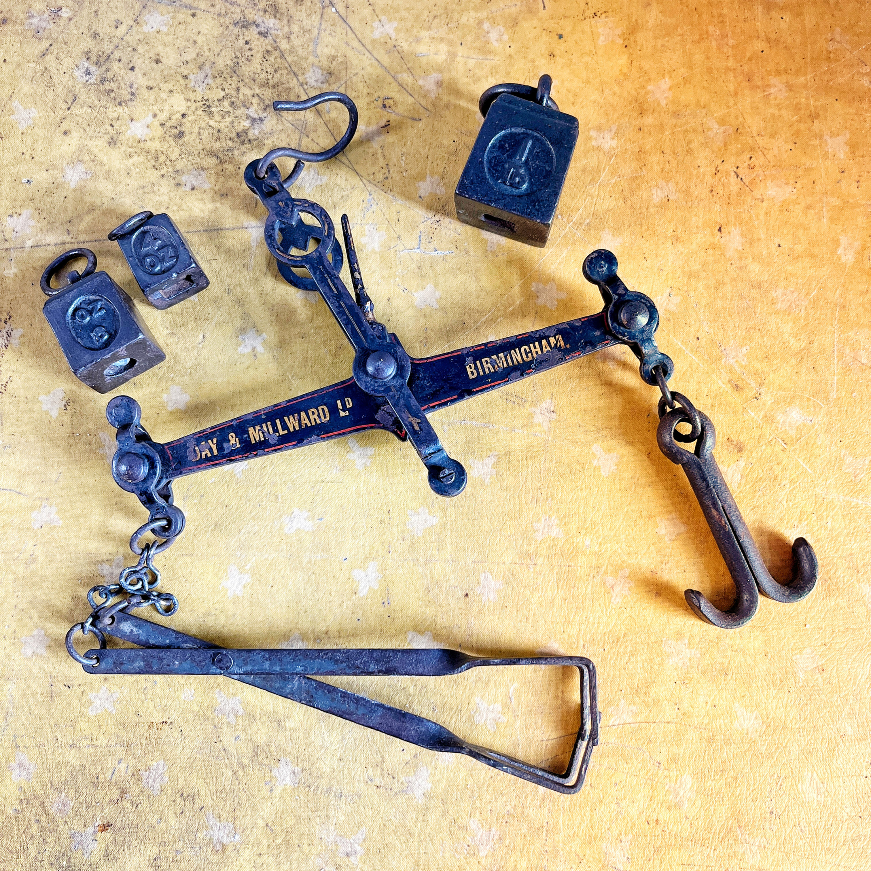 Antique Hanging Bread Scale