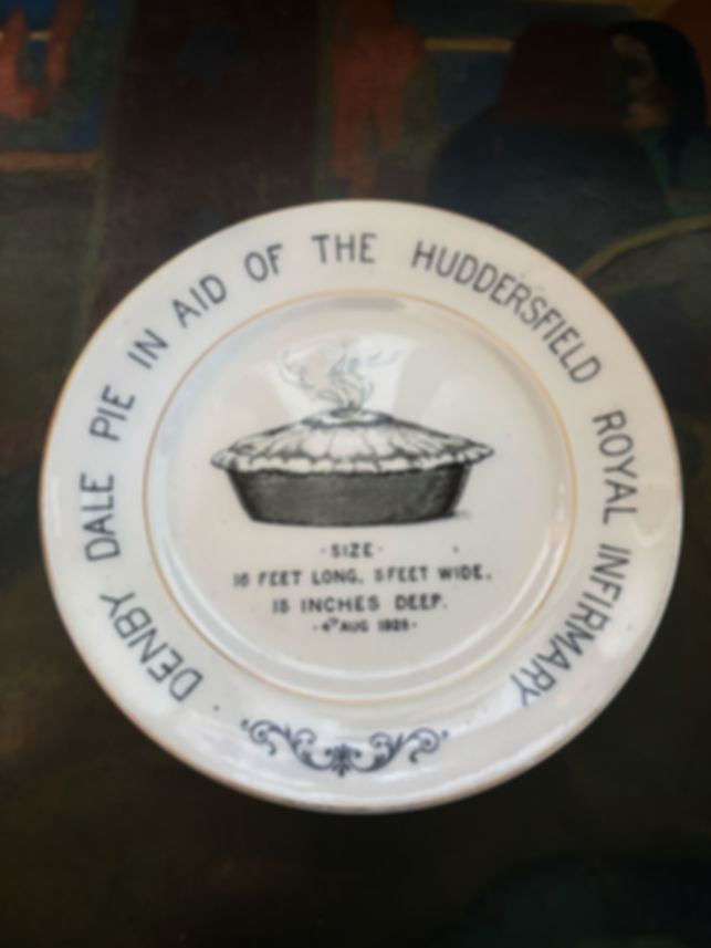 1928 Denby Dale Pie Plate 